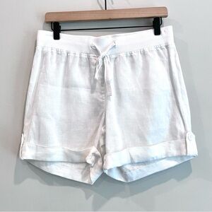 Katherine Barclay Linen Drawstring Shorts